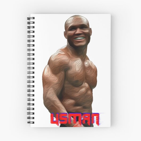 Artikelvorschau, Kamaru Usman Cartoon T-Shirt entworfen und verkauft von brendanbb.