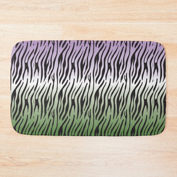 Item preview, LGBT Genderqueer Pride Flag Gift, Queer identity pride flag, Zebra Leather pattern designed and sold by ArtsyloShop.