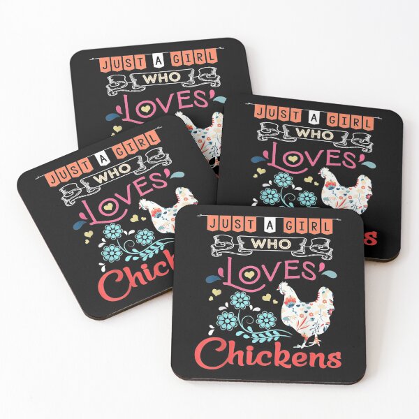 Item preview, Kids Just A Girl Who Loves Chickens Chicken Hen Love Cute Gift  designed and sold by lindafrances.