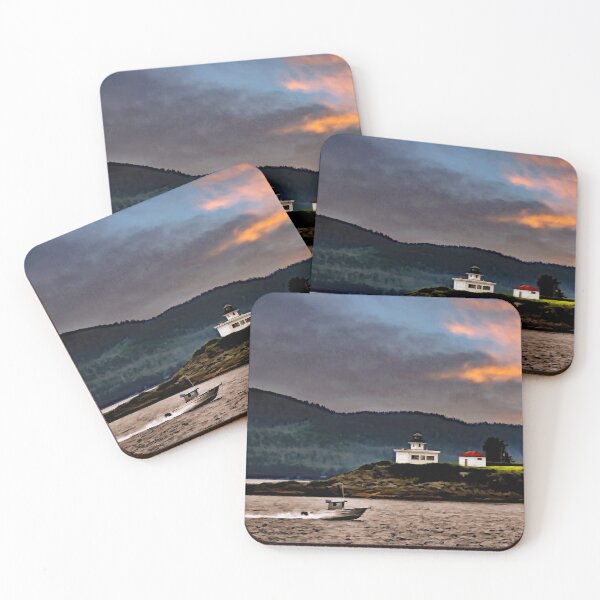 Item preview, Fisherman Racing Home Before Sunset designed and sold by Alaskandreamer.