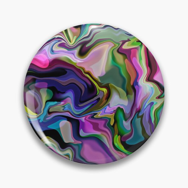 Item preview, Abstract Colorful Slightly Transparent Swirls on Black Background designed and sold by EclecticPaintin.