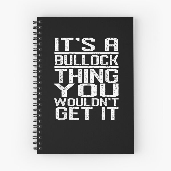 Item preview, It's A Bullock Thing You Wouldn't Get It Last Name Gift  designed and sold by lindafrances.