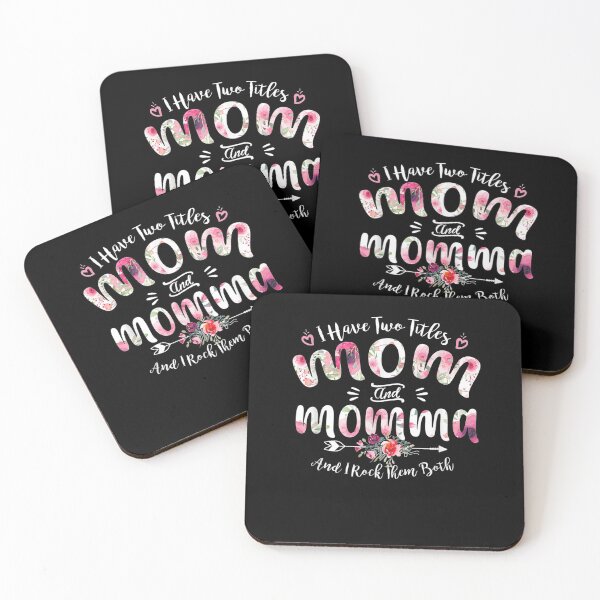 Item preview, I Have Two Titles Mom Momma Mothers Day Funny Gift  designed and sold by lindafrances.
