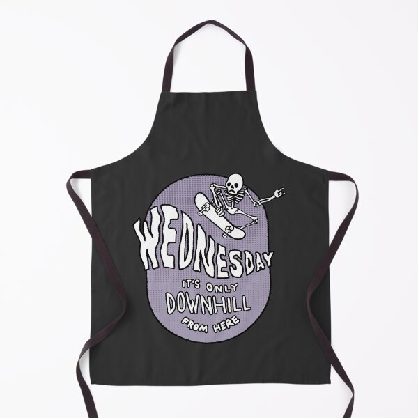 Item preview, Long Workweek - Wednesday: only downhill from here designed and sold by mindful iris.