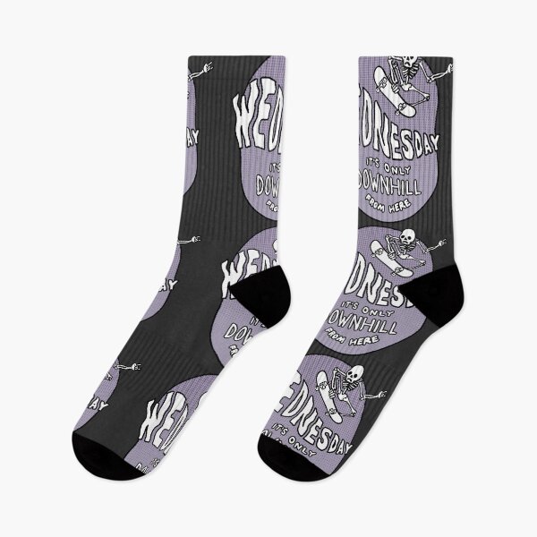 Item preview, Long Workweek - Wednesday: only downhill from here designed and sold by mindful iris.