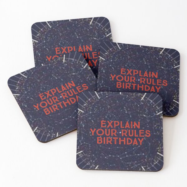 Item preview, explain your rules birthday designed and sold by Joseph Mizovic.
