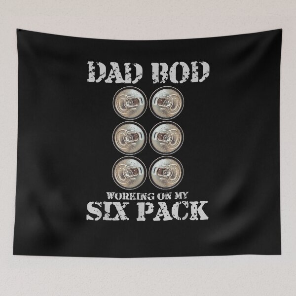 Item preview, Dad Bod Working On My Six Pack Funny Beer Father's Day Gift  designed and sold by rubysheila.