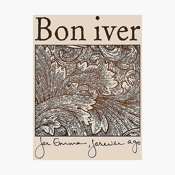Bon Iver - For Emma, Forever Ago Photographic Print