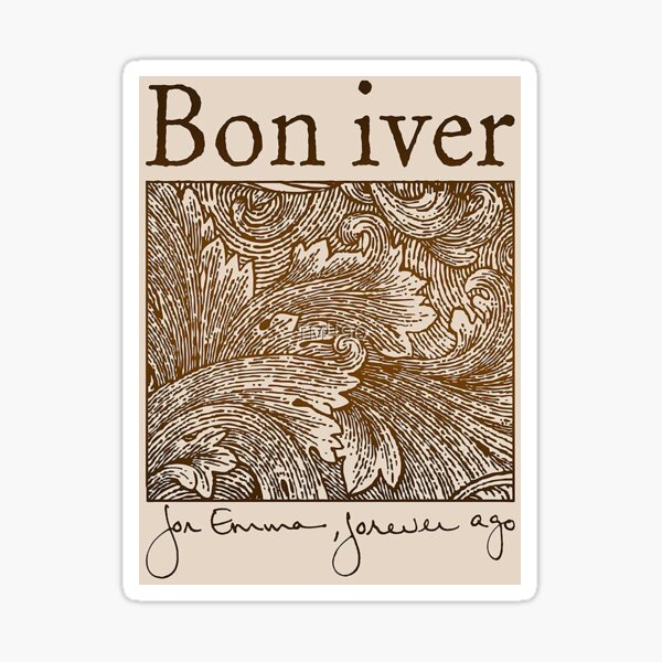 Bon Iver - For Emma, Forever Ago Sticker