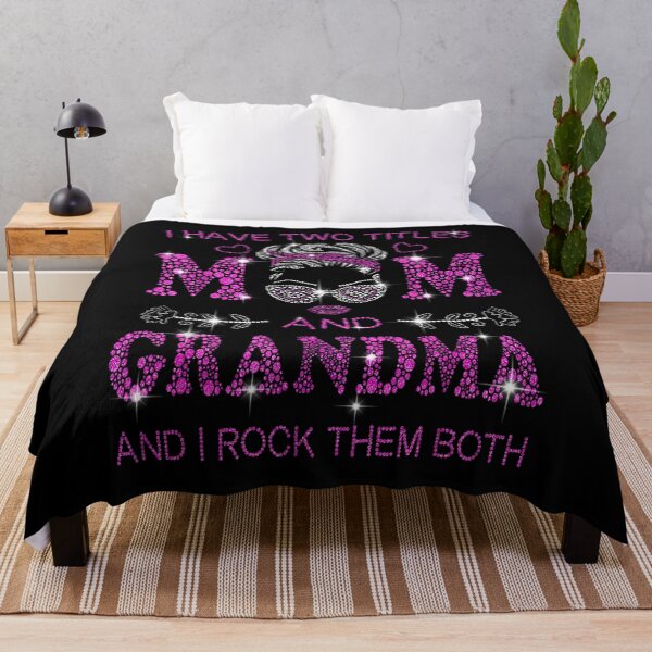 Item preview, I Have Two Titles Mom And Grandma I Rock Them Both Love Mom Gift  designed and sold by rubysheila.