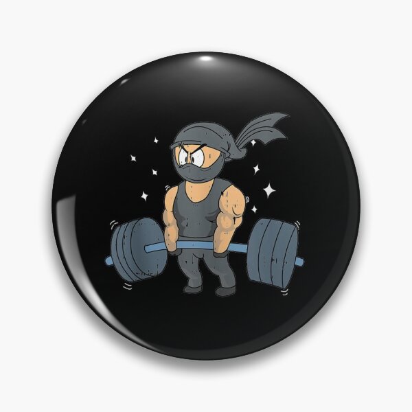 Item preview, Weight Lifting Ninja Warrior Cool Fitness Gym designed and sold by cormorantfly.