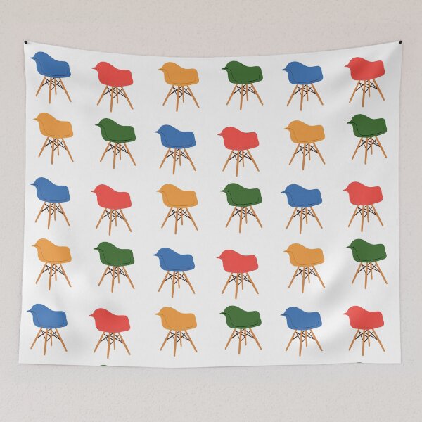 Item preview, Mid Century Retro Eames Chair Design designed and sold by BrunchClub.