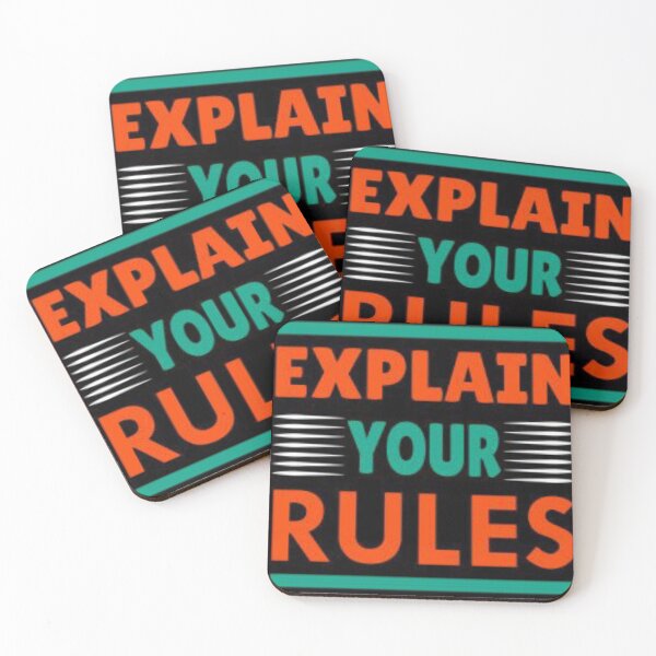 Item preview, explain your rules birthday designed and sold by Joseph Mizovic.