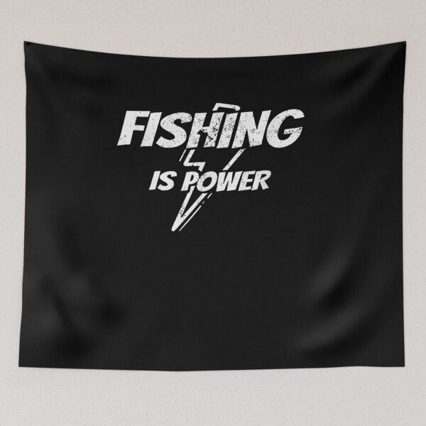 Item preview, Fishing Is Power Funny Fishing Gift  designed and sold by rubysheila.