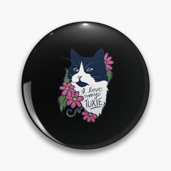 Item preview, I Love My Tuxie Cat Tuxedo Cat designed and sold by chezeva.