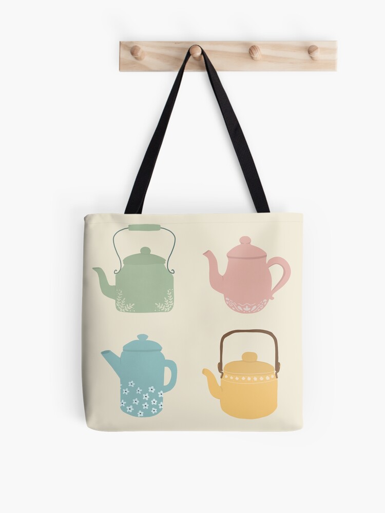 tea kettles and teapots  Sticker for Sale by starbcund