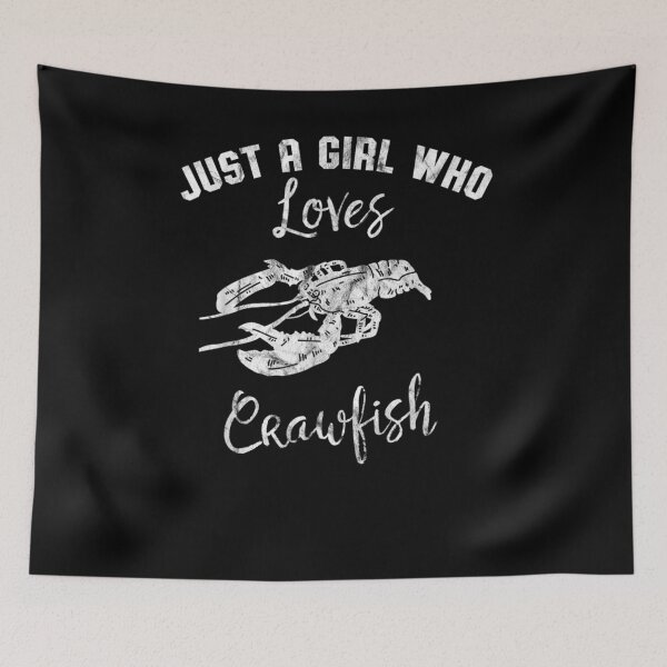 Item preview, Crawfish Just A Girl Cute Women's Cajun Seafood Boil Gift  designed and sold by rubysheila.