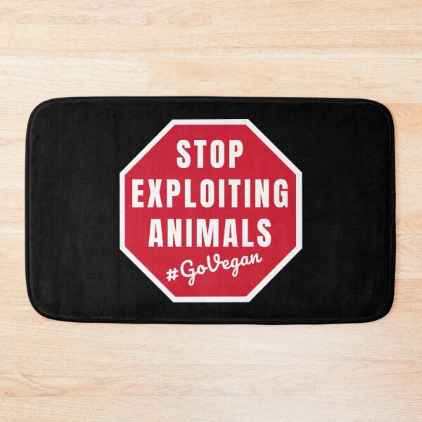 Item preview, Stop Exploiting Animals Go Vegan | Animal Rights | Veganism | Activism designed and sold by EarlessPierre.