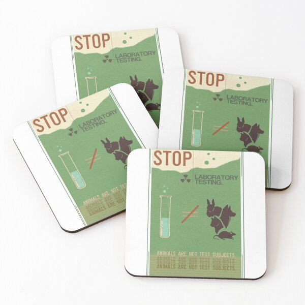 Item preview, Stop Animal Testing designed and sold by TheBigou.