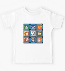 Megaman 2 Boss Select Kids Tee