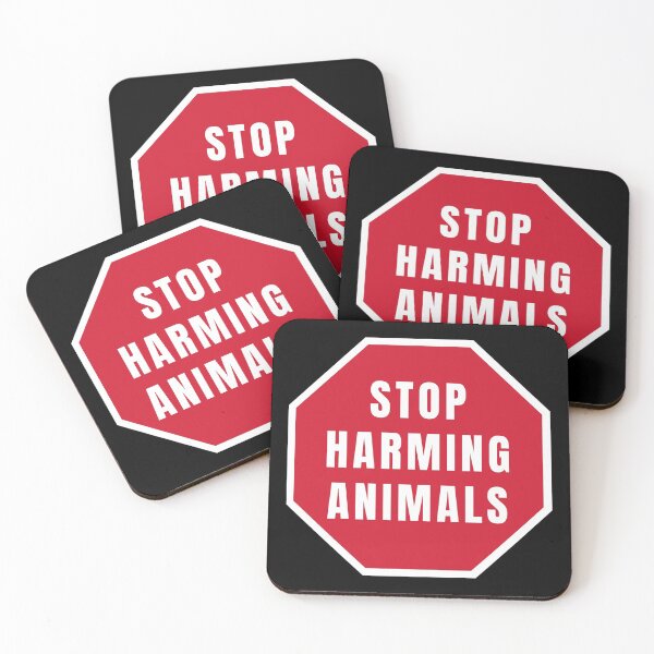 Item preview, Stop Harming Animals | Animal Rights | Veganism | Activism designed and sold by EarlessPierre.