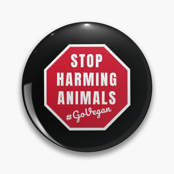 Item preview, Stop Harming Animals Go Vegan | Animal Rights | Veganism | Activism designed and sold by EarlessPierre.
