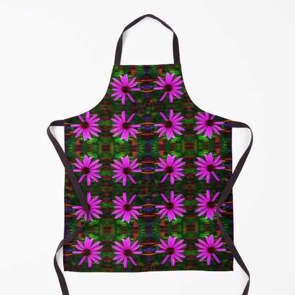Item preview, Pink Coneflower with Missing Petal Pattern designed and sold by SeaChangeDesign.