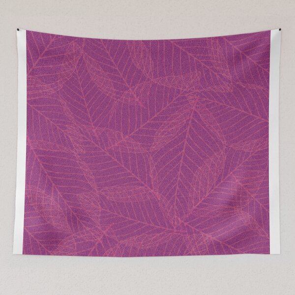 Item preview, Pink leaves Pattern designed and sold by DisenyosDeMike.