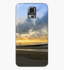 Beach in Domburg before sunset Case/Skin for Samsung Galaxy