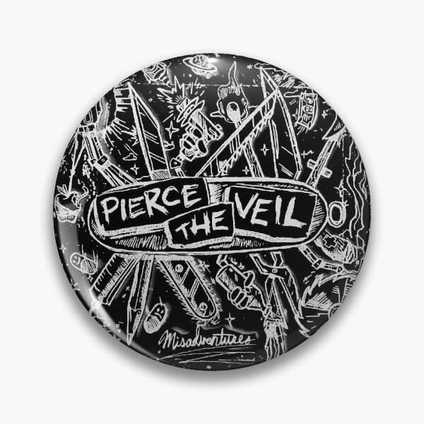 Item preview, Pierce the Veil - Misadventures (White Inverted) designed and sold by petghost000.