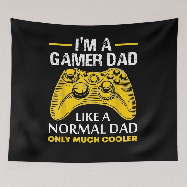Item preview, I'm A Gamer Dad Like A Normal Dad Only Much Cooler Gift  designed and sold by dominique235.