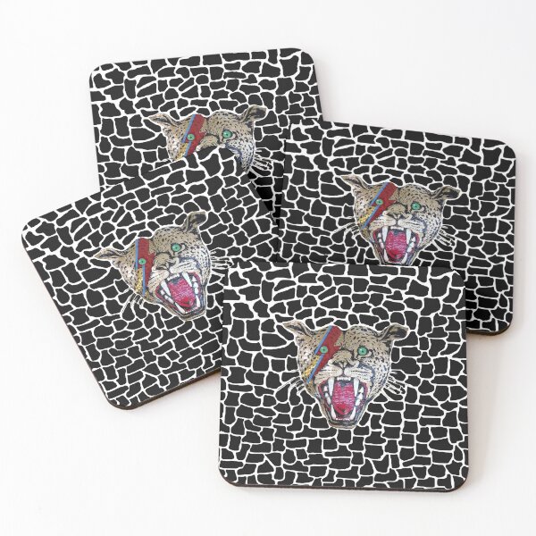 Item preview, Street Walking Cheetah on black designed and sold by mickwarkcup.