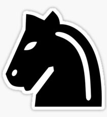 Chess horse Sticker