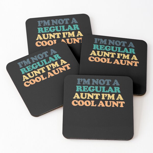 Item preview, I'm Not A Regular Aunt I'm A Cool Aunt Gift  designed and sold by dominique235.
