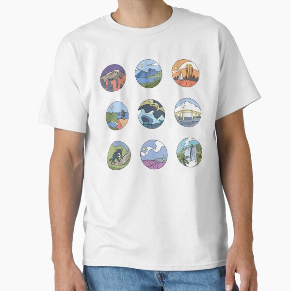 Item preview, Round Tasmania Vignettes designed and sold by Tania Walker.