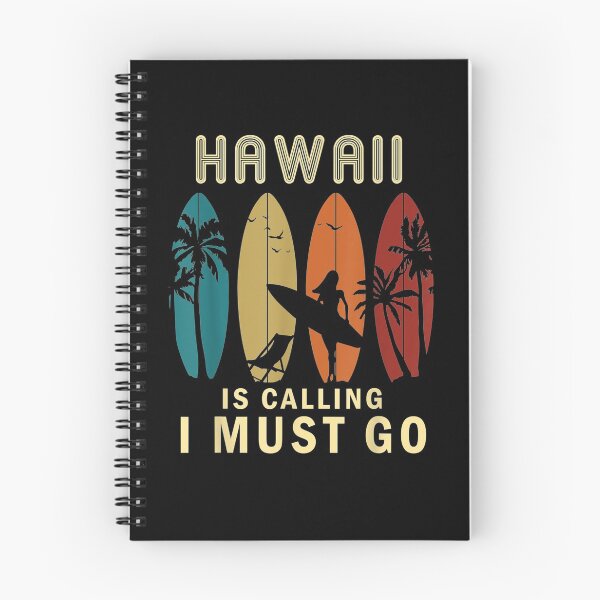 Item preview, Hawaii Is Calling I Must Go Vintage Summer Beach Gift  designed and sold by dominique235.