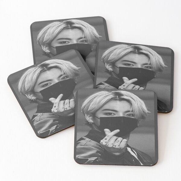 Item preview,  black and white jungkook designed and sold by Juzzov.