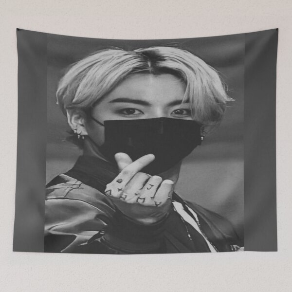 Item preview,  black and white jungkook designed and sold by Juzzov.