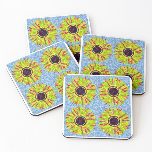 Item preview, Water Glitch Flowers  designed and sold by UrbanAlienShops.