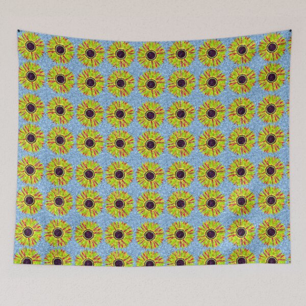 Item preview, Water Glitch Flowers  designed and sold by UrbanAlienShops.