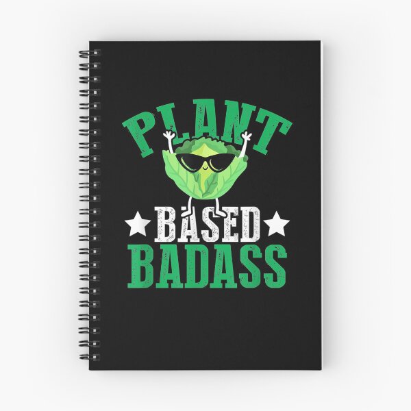 Item preview, Plant Based Badass Vegan Vegetarian Funny Gift  designed and sold by dominique235.