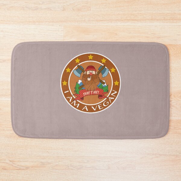 Item preview, Lumberjack Forestry Worker I am a Vegan Design designed and sold by FalkDania.