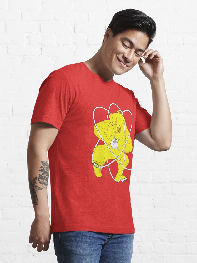Alternate view of Bear Splitting Atom Zheleznogorsk Flag Essential T-Shirt