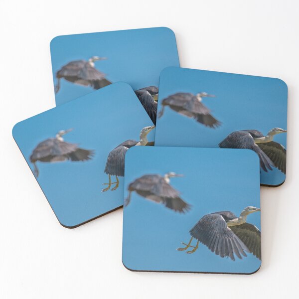 Item preview, White Necked Heron in Flight designed and sold by JohnKarmouche.
