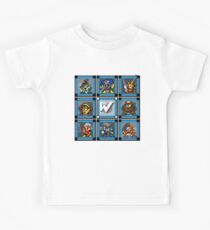 Megaman 2 Boss Select (with Sprites) Kids Tee