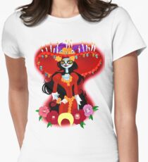 La Muerte Tailliertes T-Shirt