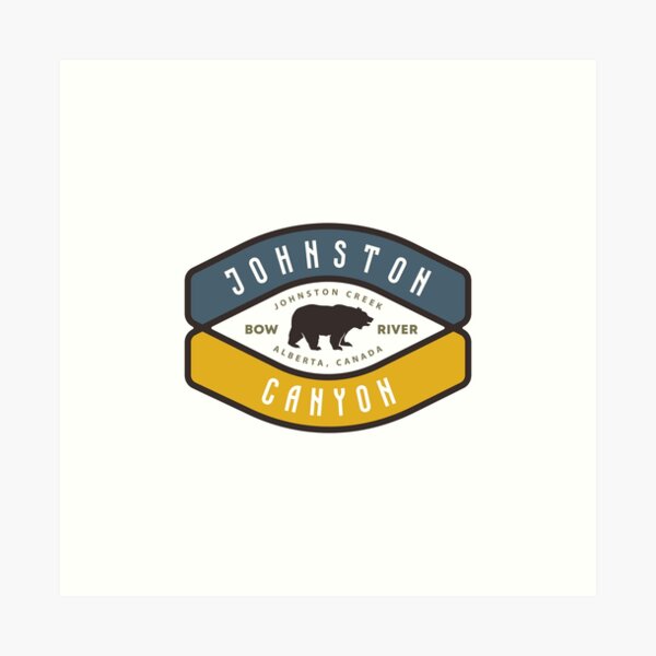 Johnston Canyon Art Print