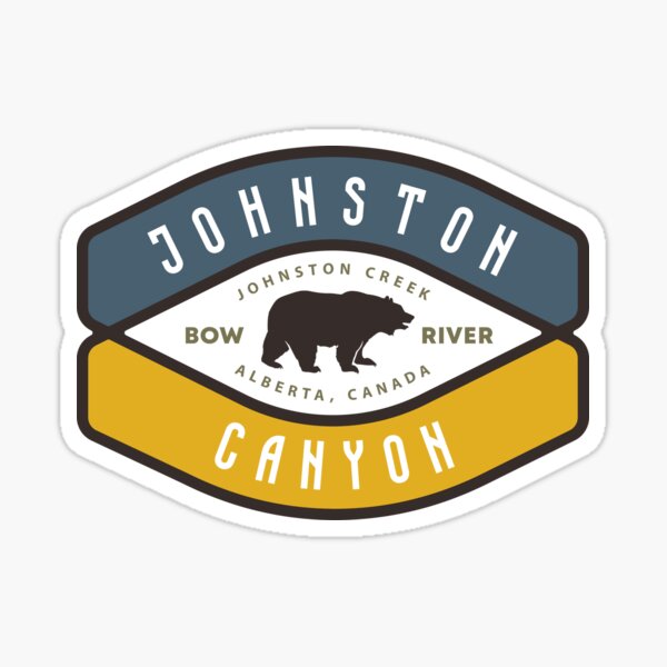Johnston Canyon Sticker