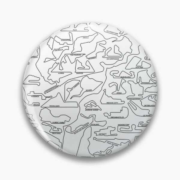 Item preview, F1 circuits at scale designed and sold by ff1merch ..