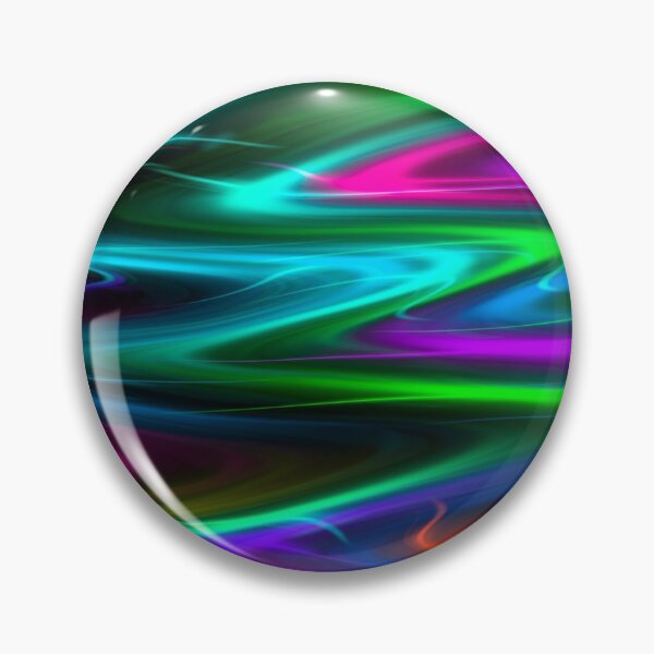 Item preview, Neon Abstract Colorful Waves Digital Art designed and sold by EclecticPaintin.